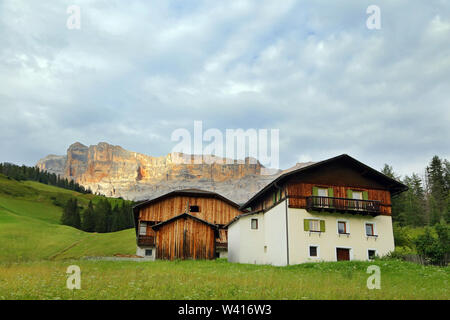 Visto paesaggi in Alta Badia - Dolomiti, Italia Foto Stock