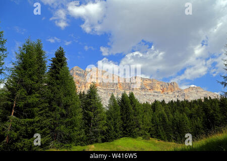 Visto paesaggi in Alta Badia - Dolomiti, Italia Foto Stock