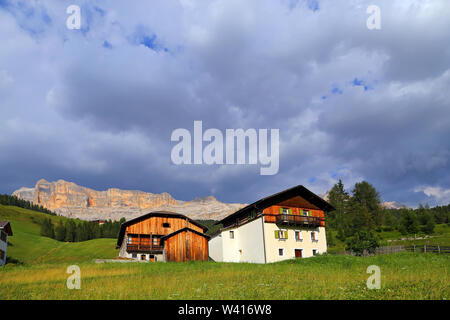 Visto paesaggi in Alta Badia - Dolomiti, Italia Foto Stock