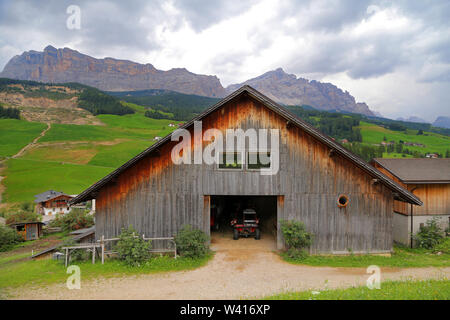 Visto paesaggi in Alta Badia - Dolomiti, Italia Foto Stock