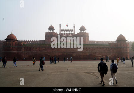 Lahori Gate, Red Fort di Delhi, India Foto Stock