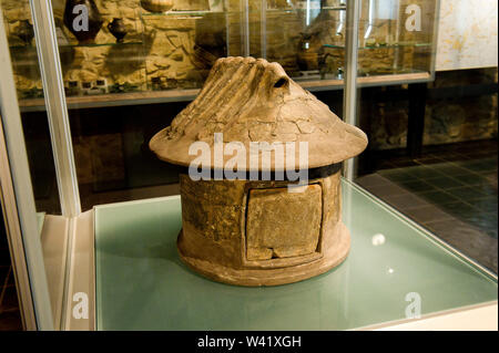 Europa, Italia, Toscana, Castiglion della Pescaia, Vetulonia, Museo Civico Archeologico "Isidoro Falchi" Foto Stock