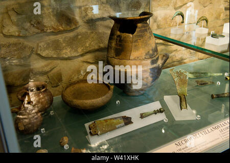 Europa, Italia, Toscana, Castiglion della Pescaia, Vetulonia, Museo Civico Archeologico "Isidoro Falchi" Foto Stock