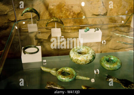 Europa, Italia, Toscana, Castiglion della Pescaia, Vetulonia, Museo Civico Archeologico "Isidoro Falchi" Foto Stock