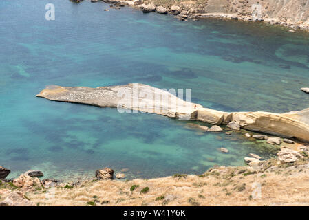 Manikata, Malta. Torre di avvistamento Lippija (Ta 'Lippija Torre), 1637 Foto Stock