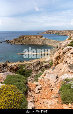 Manikata, Malta. Torre di avvistamento Lippija (Ta 'Lippija Torre), 1637 Foto Stock