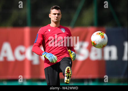 Foto di Massimo Paolone/LaPresse19 luglio 2019 Peio (TN), Italia sport calcio Cagliari Calcio - allenamento pre campionato di calcio di Serie A 2019/2020 - stadio "Celledizzo" nella foto: Rafael de Andrade Bittencourt Photo Massimo Paolone/LaPresse Luglio 19, 2019 Peio (TN), Italia sport soccer Cagliari Calcio - Formazione Pre italiano campionato di Football League A TIM 2019/2020 - "Celledizzo" Stadium. Nel pic:Rafael de Andrade Bittencourt Foto Stock