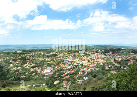 L'Albania, la penisola balcanica, Kruje, Paesaggio Foto Stock