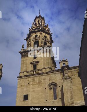 La Iglesia de Sto Tomas-S XVI-TORRE. Autore: RASINES. Posizione: Iglesia de Santo Tomas. Haro. Rioja. Spagna. Foto Stock