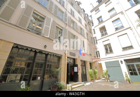 National Eugène Delacroix museo Parigi Francia Foto Stock