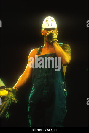 EMINEM rapper americano nel 2000 indossa una maschera di hockey in 2000. Foto: Foto Stock