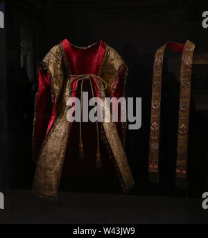 La regina Victoria Palace all'apertura estiva di Buckingham Palace .apertura 20 luglio 2019 . A Buckingham Palace Londra UK .. Foto Stock