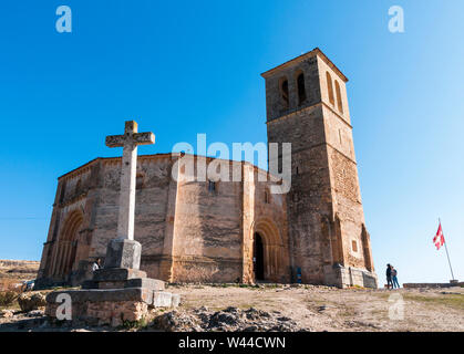 La Iglesia de la Vera Cruz. Segovia. España Foto Stock