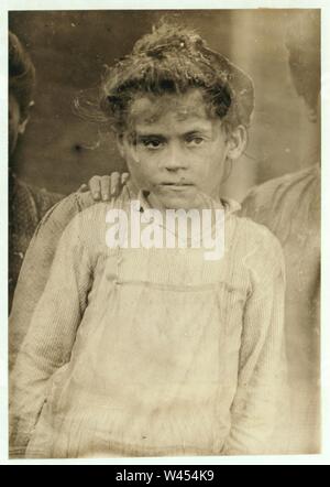 Fotografia composito di lavoratori minorenni realizzato in cotone mill bambini Foto Stock