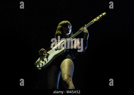 Il Barolo, Italia 6 luglio 2019 Maneskin live al Festival Collisioni 2019 © Roberto Finizio / Alamy Foto Stock