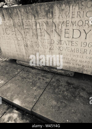 John F Kennedy Memorial, Runnymede, Surrey, England, Regno Unito, GB. Foto Stock