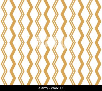 Geometrica del modello lineare. Vettore. Ornamento per tessuto, carta da parati e imballaggio. Elemento decorativo per interni e progetti di design. Abstract senza giunture Illustrazione Vettoriale