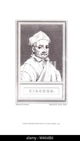 Cooke, George (1781-1834) - Athanasius Kircher (1602-1680) - 1809. Foto Stock