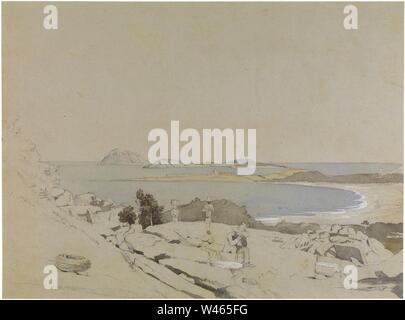 Copacabana dal Forte de Lima (Leme), da Coleção Brasiliana Iconográfica. Foto Stock