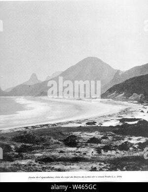 Copacabana 1890. Foto Stock