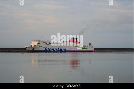 Stena Line traghetto Fishguard a Roslare Foto Stock