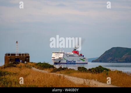 Stena Line traghetto Fishguard a Roslare Foto Stock