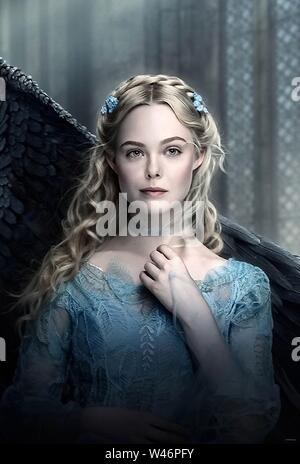 ELLE FANNING nel MALEFICENT: PADRONA DEL MALE (2019), diretto da JOACHIM RONNING. Credito: Walt Disney Pictures / Album Foto Stock