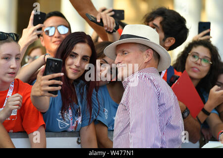 Giffoni Valle Piana, Italia. Il 20 luglio, 2019. Foto Cafaro/LaPresse20 luglio 2019 Giffoni Valle Piana, Italia Spettacolo Giffoni Film Festival 2019 Nella foto: Woody Harrelson. Foto Cafaro/LaPresse Luglio 20, 2019 Giffoni Valle Piana, Italia Entertainment esperienza Giffoni 2019 nel pic: Woody Harrelson. Credito: LaPresse/Alamy Live News Foto Stock