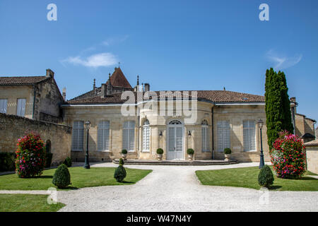 Hotel de Ville a Saint Emilion, Francia, Foto Stock