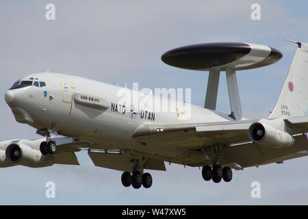 La NATO AWACS Foto Stock