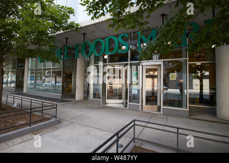 Whole Foods Market store in west loop Chicago IL USA Foto Stock