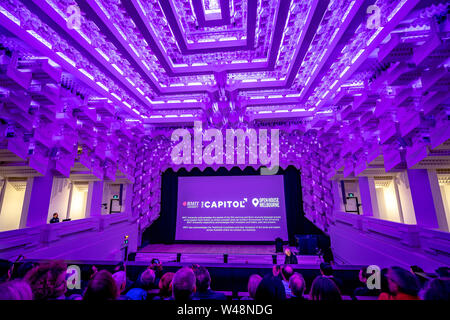 Melbourne, Australia - Recentemente restaurato Teatro Capitol Foto Stock