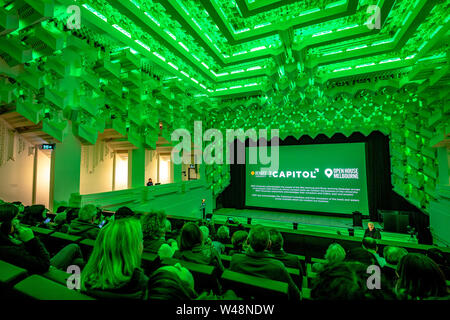 Melbourne, Australia - Recentemente restaurato Teatro Capitol Foto Stock