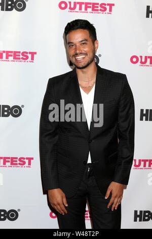 Brian Marc presso gli arrivi per vendere da Premiere a 2019 Outfest Los Angeles LGBTQ Film Festival, TCL teatro cinese (in precedenza Grauman's), Los Angeles, CA, 20 luglio 2019. Foto di: Priscilla concedere/Everett Collection Foto Stock