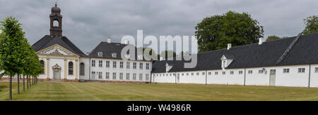 Fredensborg castello è la regina danese la residenza preferita Foto Stock