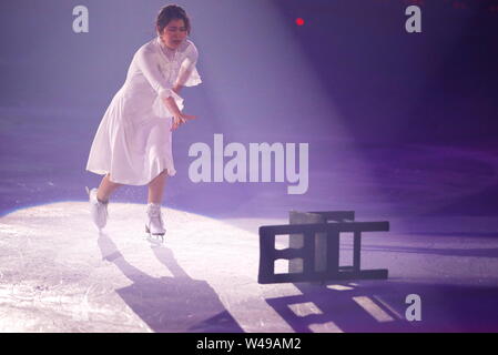 Tokyo, Giappone. 19 Luglio, 2019. Kanako Murakami Pattinaggio di Figura : Prince Ice World 2019 a DyDo Drinco Ice Arena a Tokyo in Giappone . Credito: Sho Tamura AFLO/sport/Alamy Live News Foto Stock