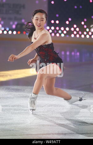 Tokyo, Giappone. 19 Luglio, 2019. Miyu Honda Pattinaggio di Figura : Prince Ice World 2019 a DyDo Drinco Ice Arena a Tokyo in Giappone . Credito: Sho Tamura AFLO/sport/Alamy Live News Foto Stock