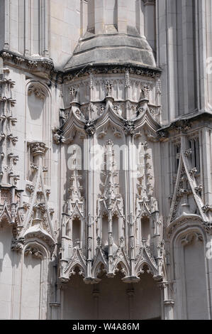 Cattedrale di San Pietro e San Paolo di Nantes, Cattedrale di Nantes, Cathédrale Saint-Pierre-et-Saint-Paul de Nantes, Nantes, Francia, Europa Foto Stock