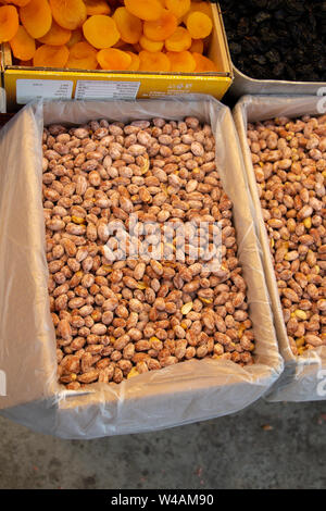 Arachidi salate (arachidi) in vendita nella vista Foto Stock