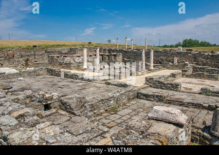 Macedonia, Stobi sito archeologico Foto Stock