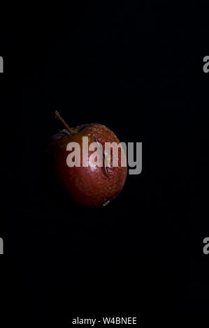 Apfel, die zwei Gesichter Foto Stock