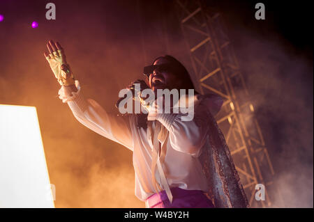 © Stefano D'Offizi - 30 secondi a Mars @ Rock in Roma//Auditorium Parco della Musica - 2019 - www.rockerilla.com Foto Stock