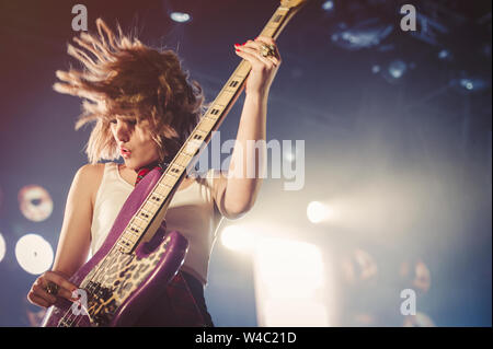 © Stefano D'Offizi - Måneskin #live @ Atlantico - Roma - 2019 - www.relics-controsuoni.com Foto Stock