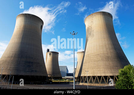 Drax power station, North Yorkshire, Inghilterra, Regno Unito Foto Stock