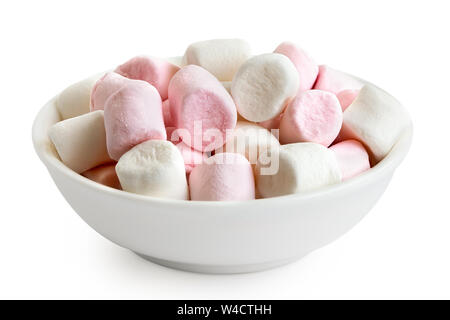 Mini marshmallows nel recipiente Foto stock - Alamy