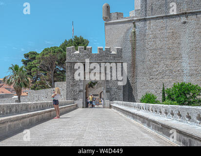 Cancello di Ploce Foto Stock