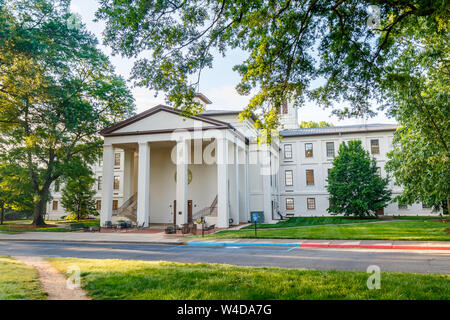 SPARTANBURG, SC, Stati Uniti d'America - 2 maggio: Shipp Hall il 2 maggio 2019 a Wofford College di Spartanburg, Carolina del Sud]. Foto Stock