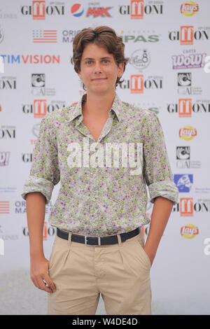 Giffoni Valle Piana, Italia. 22 Luglio, 2019. Foto Cafaro/LaPresse22 luglio 2019 Giffoni Valle Piana, Italia Spettacolo Giffoni Film Festival 2019 Nella foto: Ario Sgroi. Foto Cafaro/LaPresse Luglio 22, 2019 Giffoni Valle Piana, Italia Entertainment esperienza Giffoni 2019 nel pic: Ario Sgroi. Credito: LaPresse/Alamy Live News Foto Stock