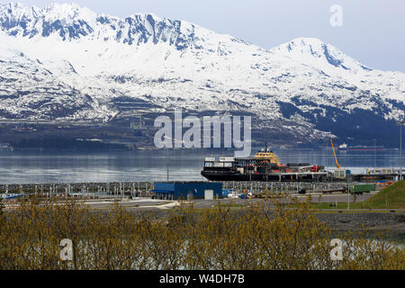 Porto di Valdez, Prince William Sound, Alaska, STATI UNITI D'AMERICA