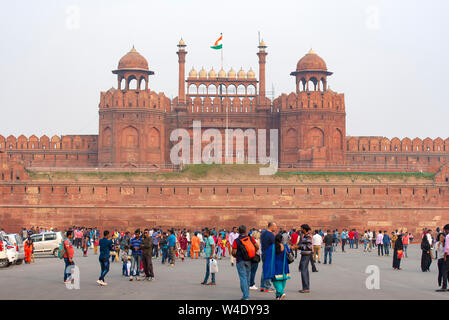 Red Fort di Delhi, India Foto Stock